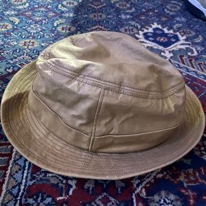 Junya Watanabe Comme des Garcons waxed cotton bucket hat
